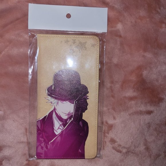 Uta no Prince-sama Kurosaki Ranmaru Faux Leather Premium Ticket Case Holder - Picture 5 of 5